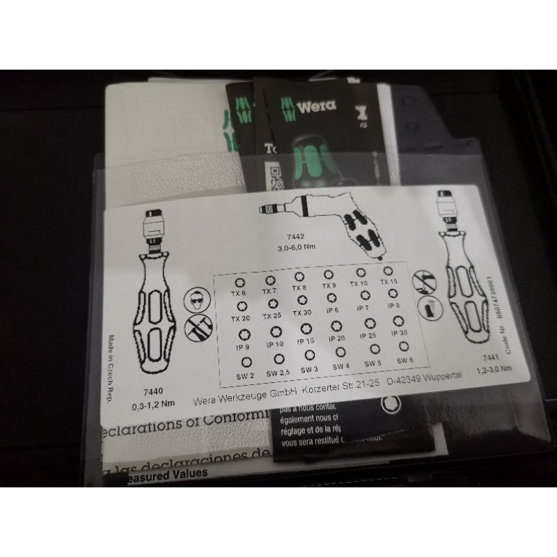 Wera Werkzeuge GmbH Korzerter 7440/41/42 Code Nr.:05074739001 Wera - รูปที่ 4