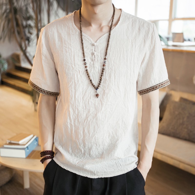 ม-5เอ็กแอล ขนาดบวกฤดูร้อนเสื้อเชิ้ตผู้ชายสีธรรมดาแฟชั่นเกาหลีผู้ชายแขนสั้นฮาวายเสื้อแขนสั้นเสื้อผ้าน้ําหนักเบา