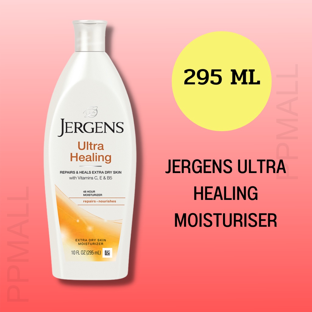 JERGENS Ultra Healing Extra Dry Skin Moisturizer 295ml 1 ชิ้น โลชั่นทาตัว บำรุงผิว สูตรผิวแห้งกร้านเป็นพิเศษ
