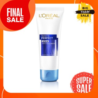 LOREAL PARIS ลอรีอัล ปารีส ไวท์เพอร์เฟ็คท์ โฟม สครับ 100 ml