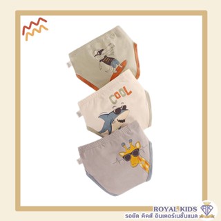 J009 กางเกงในเด็กชาย แพ็ค 3 ไซส์2-6ปี ตัวชุดชั้นในเด็กชาย ลา…