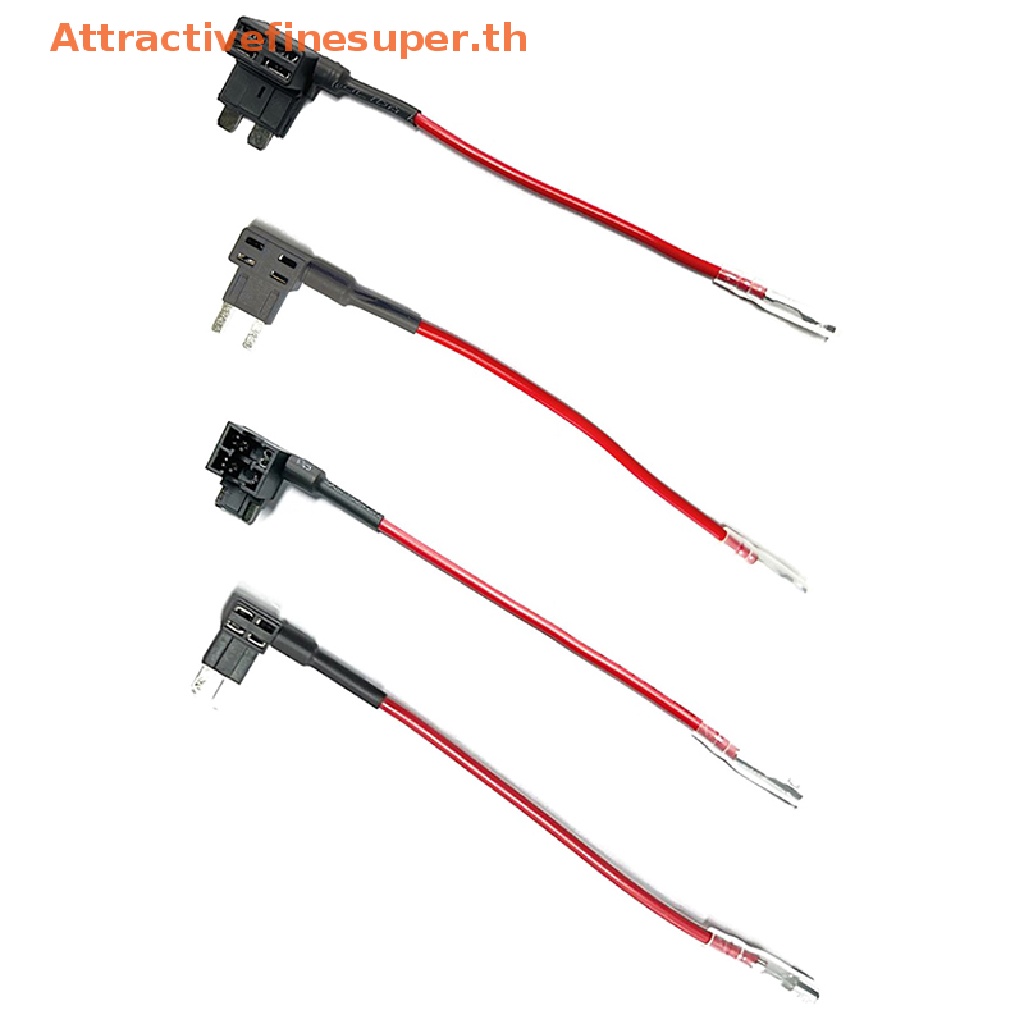 Asth อะแดปเตอร์ฟิวส์ 12V Add-a-circuit TAP Micro Mini Standard Ford ATM APM Blade Auto Fuse พร้อมฟิว