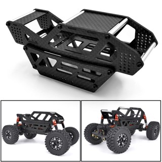 โครงรถบังคับ คาร์บอนไฟเบอร์ สําหรับอัพเกรดรถไต่หินบังคับ 1/24 Axial SCX24