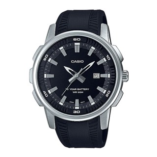 🎁CASIO STANDARD MTP-E195-1A ของแท้ 100% พร้อมส่ง ประกัน 1 ปี