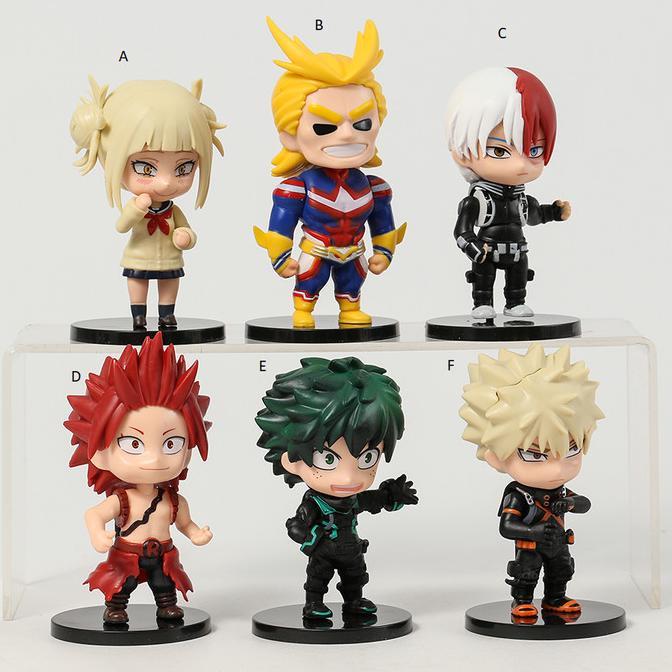 Boku NO HERO MY HERO ACADEMIA MIDORIYA BAKUGO TODOROKI FIGURE !!!!