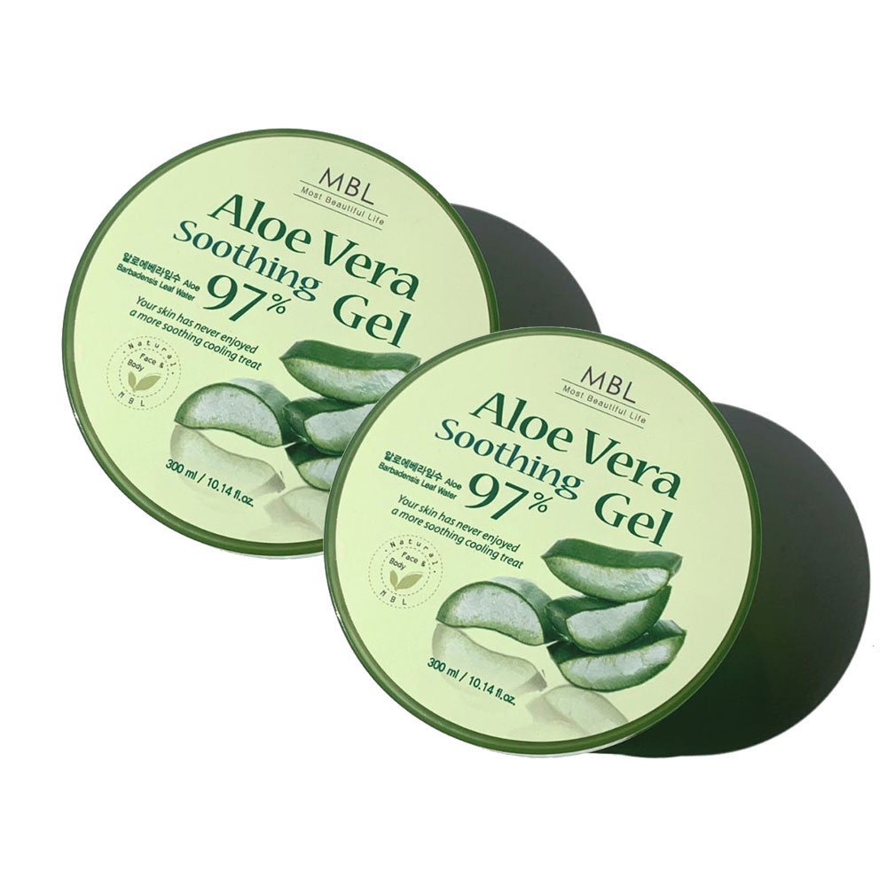 [300ml] MBL เจลอเนกประสงค์เนเจอร์ เจลว่านหางจระเข้ ALOE VERA 97% รูปที่ 2