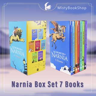 [พร้อมส่ง] The Chronicles of Narnia 7 เล่ม / by Lewis, C. S. / Baynes, Pauline นิยายภาษาอังกฤษ หนังสือ