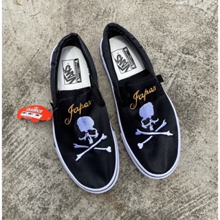 🛒vans slip on สีดำ☠️(A+)🛍sz.37-44