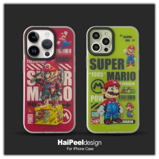 【เคสแข็ง】เคสป้องกันโทรศัพท์มือถือ ลาย Super Mario สําหรับ iPhone 14 13 12 Pro max 13Pro 12Pro 12 11