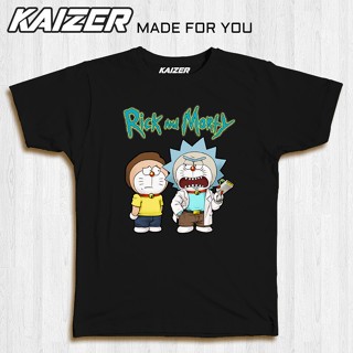 New Kaizer RH-1544 เสื้อยืดลายการ์ตูนโดราเอมอน Rick And Morty sale เสื้อยืดชาย_39