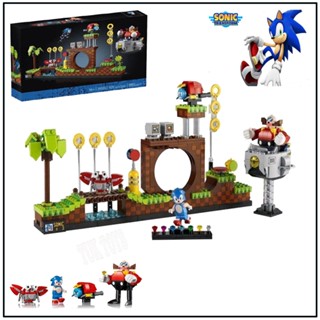 พร้อมส่ง!! ตัวต่อเลโก้ Sonic the Hedgehog Green Hill Zone No.29005 1125pcs+TW