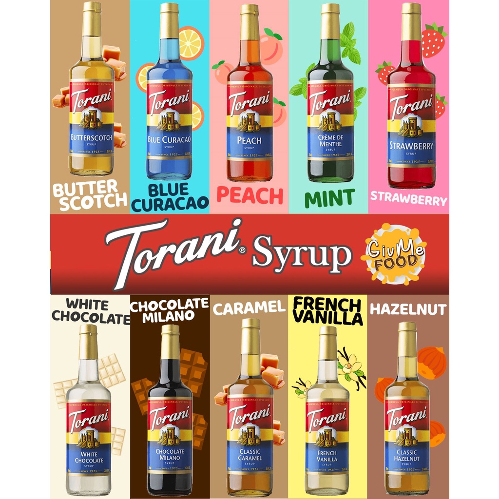 Torani Syrup   โทรานี่ ไซรัป   Torani Syrup Sugar Free 750 ml ไซรัปกาแฟ