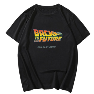 LYZH Back To The Future Unisex T-Shirt graphic t shirts short sleeve t-shirts Tops Harajuku Streetwear Casual Summer Men