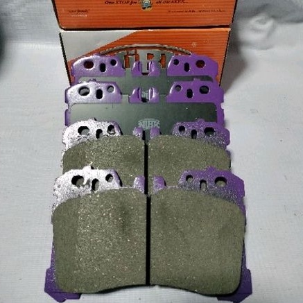 ผ้าเบรคหน้า nibk japan ใส่รถ lexus ls460 -5UZ