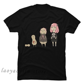 2022 Spy X Family Tshirt Anya Smug Bond Forger Yor And Loid T-shirt Anime Graphic Printing 100% Cotton Tee-shirt Short S