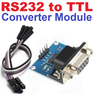 RS232 to TTL Converter Module female serial port MAX3232 chip to send DuPont line