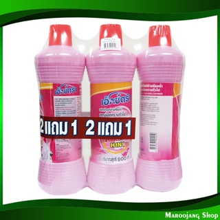 ผลิตภัณฑ์ล้างห้องน้ำ สูตรขจัดคราบทั่วไป สีชมพู bathroom cleaning products General stain removal formula, pink color 900