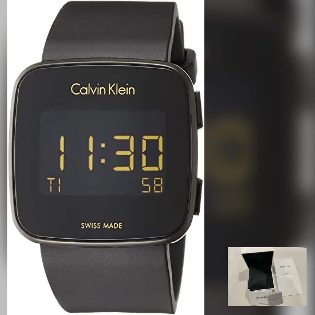 นาฬิกา CALVIN KLEIN MEN'S K5C214D1 DIGITAL พร้อมกล่อง (ใหม่)