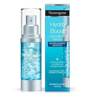 พร้อมส่งค่ะ แท้💯 Neutrogena Hydro Boost Capsule in Serum 30 ml.Exp 8/2024