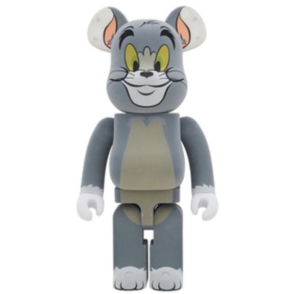 (ของแท้) Bearbrick Tom and Jerry Flocky 1000% Tom&Jerry แบร์บริค Be@rbrick by Medicom Toy ของใหม่ มือ 1 #2