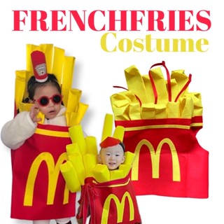 #ชุดแฟนซี #ชุดเฟรนช์ฟรายด์ FRENCHFRIES costume #ชุดคอสตูม #ชุดเด็ก