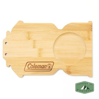 Coleman bamboo cutting board Japanese magazine appendix  field portable