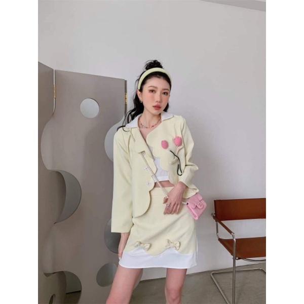 Aviva​ Lemon Blazer🌷