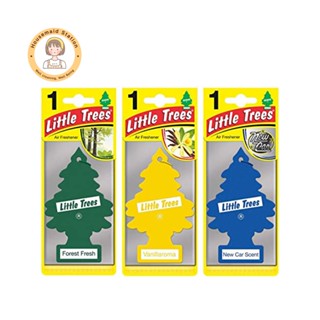 Little Trees® แผ่นน้ำหอมปรับอากาศ รูปต้นไม้ คละกลิ่น จำนวน 3 ชิ้น By Housemaid Station