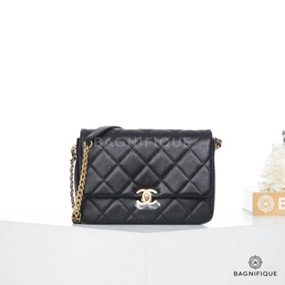 CHANEL MELODY 8 BLACK CAVIAR GHW