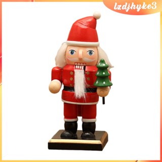 [NANA] 16cm Nutcracker Soldier Kids Toys Xmas Party Supplies Christmas Ornaments Wood Christmas Gifts for Party Christmas Holiday Office Xmas