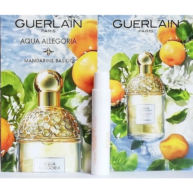 แท้💯% [Sephora US/เช็คใบเสร็จได้] Guerlain Aqua Allegoria Mandarine Basilic 1ml
