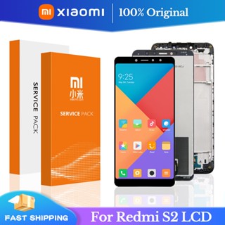 5.99&amp;#39;&amp;#39ของแท้ หน้าจอสัมผัส lcd พร้อมกรอบ แบบเปลี่ยน สําหรับ xiaomi redmi s2 xiaomi redmi s2 lcd