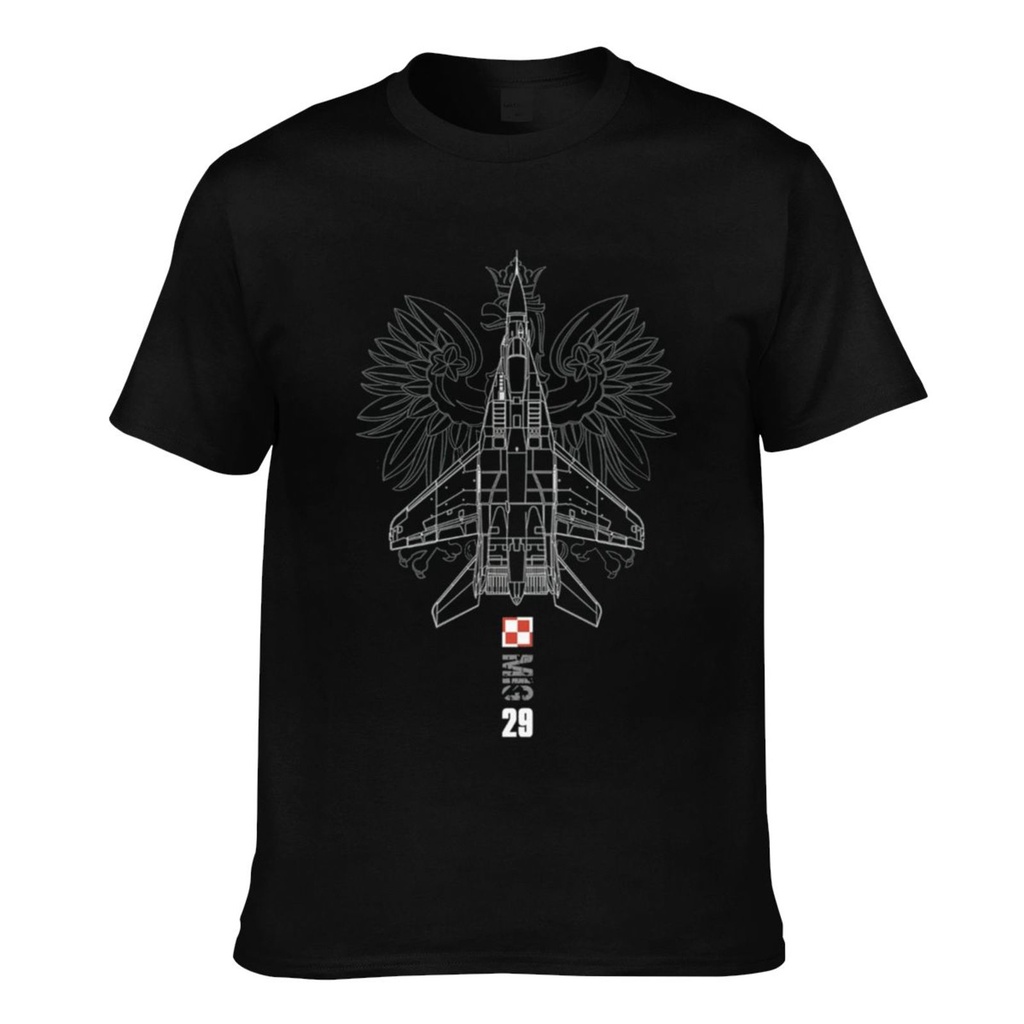 เสื้อยืดแฟชั่น Mig 29 Fulcrum Men Pure Cotton