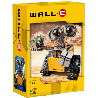 21303 IDEAS บล็อคตัวต่อหุ่นยนต์ WALL.E ของเล่นสําหรับเด็กผู้ชาย ผู้หญิง