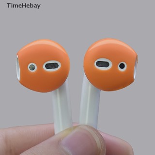 Timehebay เคสหูฟัง ซิลิโคนนิ่ม กันกระแทก กันหาย แบบเปลี่ยน สําหรับ AirPods2 EN 1 คู่