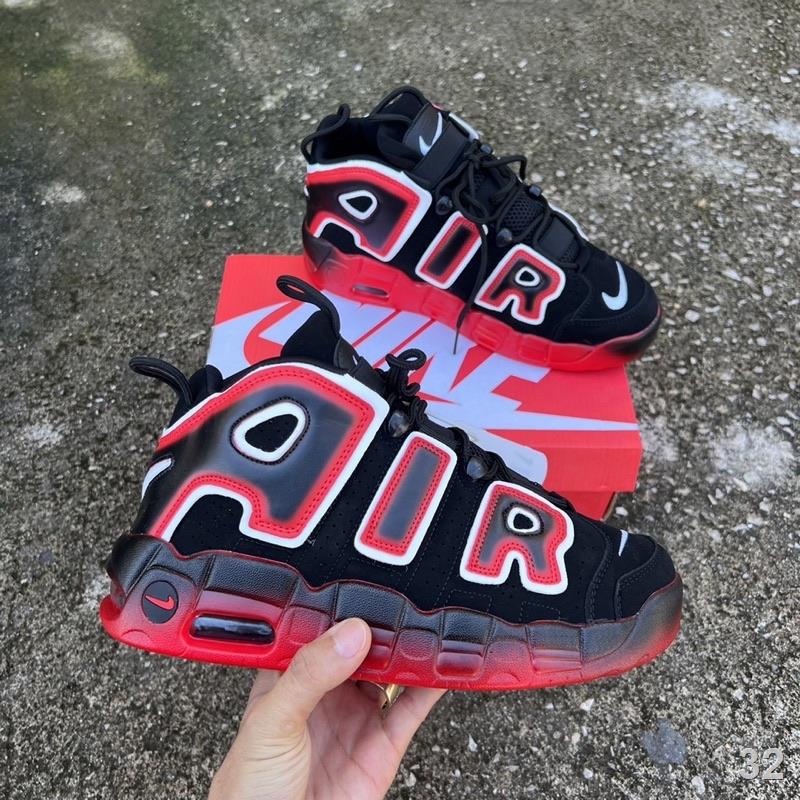 nike more uptempo laser crimson