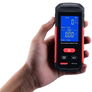 Geiger counter ใหม่ WT3122 เครื่องตรวจจับสนามแม่เหล็กไฟฟ้า หม้อน้ําคลื่น โทรศัพท์มือถือ เครื่องทดสอบรังสี เสียงเตือนภัย