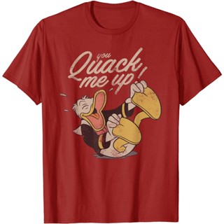 HOT ITEM!!Family Tee Couple Tee Mickey and Friends Donald trump Duck You Quack Me Up T-Shirt for men