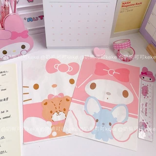 พร้อมส่งในไทย ถุงกระดาษลายการ์ตูน ซานริโอ้ น่ารัก กระดาษห่อขนม ถุงกระดาษใส่ขนม ใส่ของจุกจิก ซองกระดาษ ถุงขนาดเล็ก