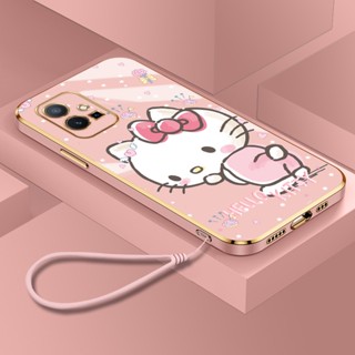 เคสโทรศัพท์มือถือ ลาย Hello Cat น่ารัก สําหรับ Vivo Y75 5G Y55 5G V2142 V2127 Y33S T1