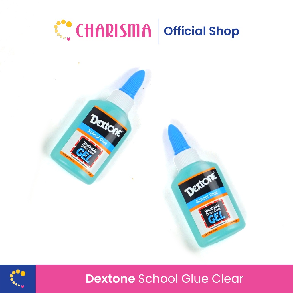 กาว Charisma Dextone Art And Craft Glue Transparent & School Glue Clear.