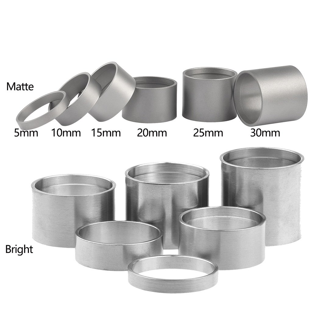 Wanyifa ปะเก็นแหวนตะเกียบหน้า ไทเทเนียม สําหรับจักรยานเสือภูเขา