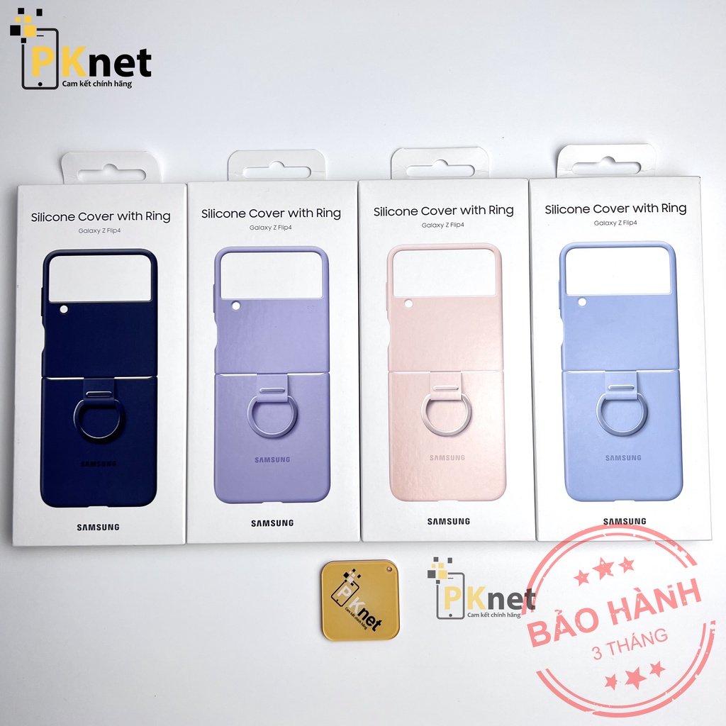 ปลอกซิลิโคน Samsung Z Flip 4 ของแท้พร้อมแหวน [สินค้าครบกล่อง ซีลเดิม]