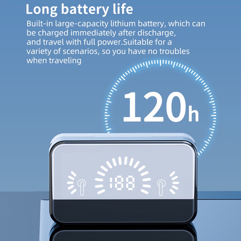 2023 ชุดหูฟังบลูทู กระจกเงา ธ ใหม่ JBLประเภทในหู TWS S20 Air Pro จอแสดงผลไฟ LED แบตเตอรี่ For iPhone Xiaomi Android ความจุสูง ด้วยไมโครโฟน เสียงสเตอริโอเบสหนัก