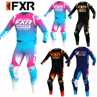 Fxr ชุดเกียร์วิบาก เสื้อกีฬาวิบาก MX ATV Off Road Moto Racing Suit