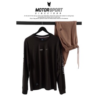 Memo By Hashtag เสื้อยืดแขนยาว ทรงผู้ชาย รุ่น MOTORSPORT สินค้าลิขสิทธิ์แท้