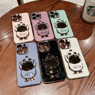 เคส+ขาตั้งเป็ด สำรับรุ่น Vivo V25 Y02S T1X Y21 Y21T Y21S Y33T Y33S Y3S Y12A Y12S Y20 Y20i Y20S เคสสิชิโคนขอบตรงกันกล้อง