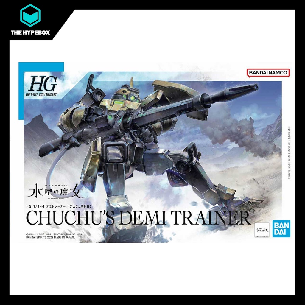 Bandai - HG 1/144 CHARACTER BS DEMI TRAINER - MOBILE SUIT GUNDAM: THE WITCH จาก MERCURY