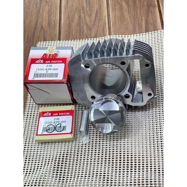 เสื้อ125iปลาวาฬLED/msxลูก66/2วาวพร้อมปาดหลบวาวลูกสูบสลัก15มิลปลอกสูบยาวพิเศษใส่ชัก3ชัก5มิลรองรับประเ