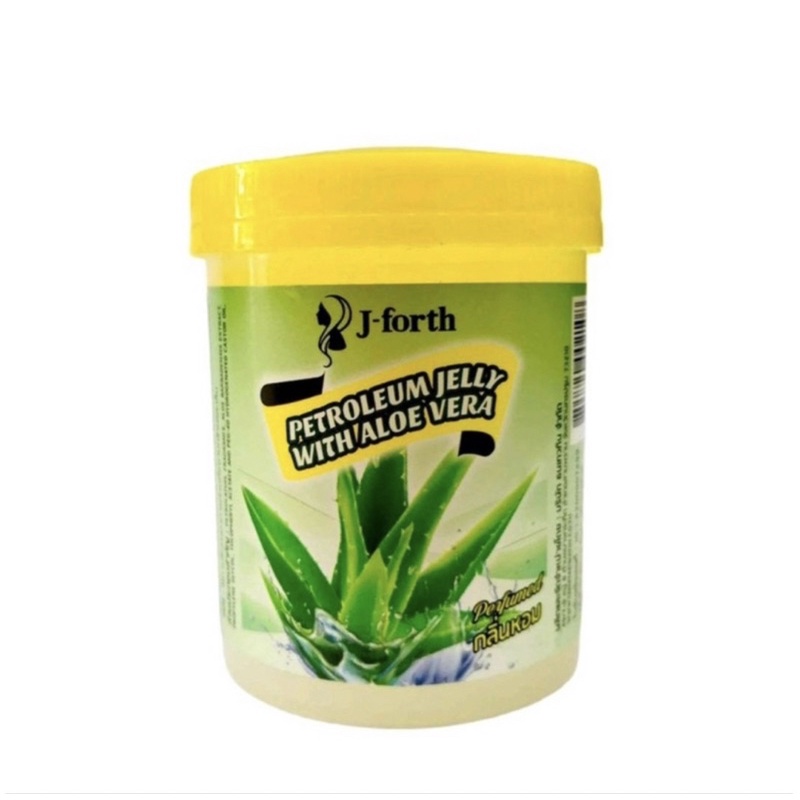 J-Forth Petroleum Jelly With Aloe Vera เจ-โฟร์ท ปิโตรเลี่ยม เจลลี่ วิธ อะโล เวร่า 65 g.